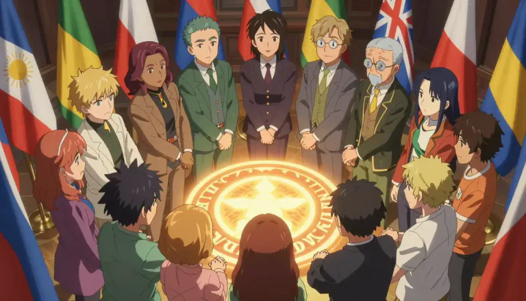 Visual representation of "coalition" - A group of people, parties, or countries who have joined together for a common purpose