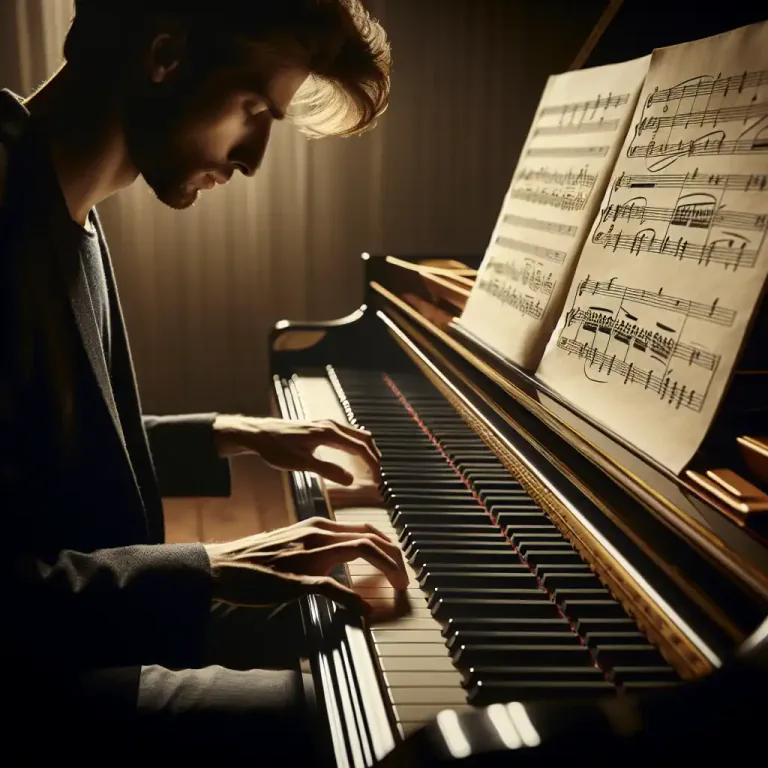 Visual representation of "transpose" - To move a musical note or piece from one key to another