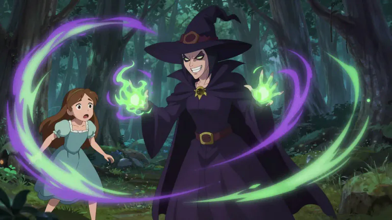 Visual representation of "villainous" - Related to being evil or wicked