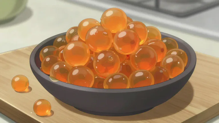 Visual representation of "roe" - The eggs of fish, especially when used as food.