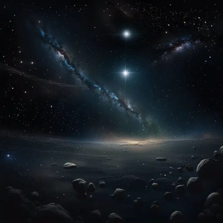 Visual representation of "emptiness" - In physics, the property of a region of space devoid of matter