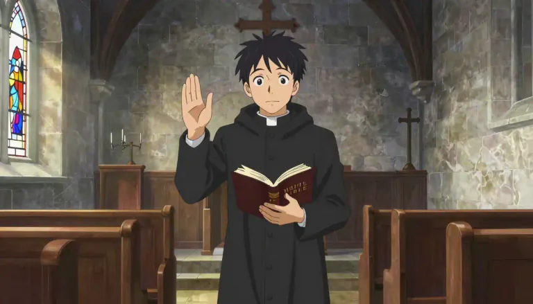 Visual representation of "parson" - A Christian minister or priest, especially in the Anglican Church