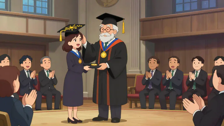 Visual representation of "honorary" - Given as an honor, without the usual requirements.