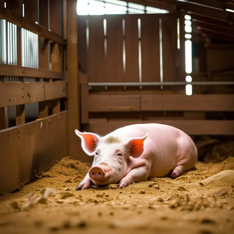 Visual representation of "gilt" - A young female pig that has not yet had piglets