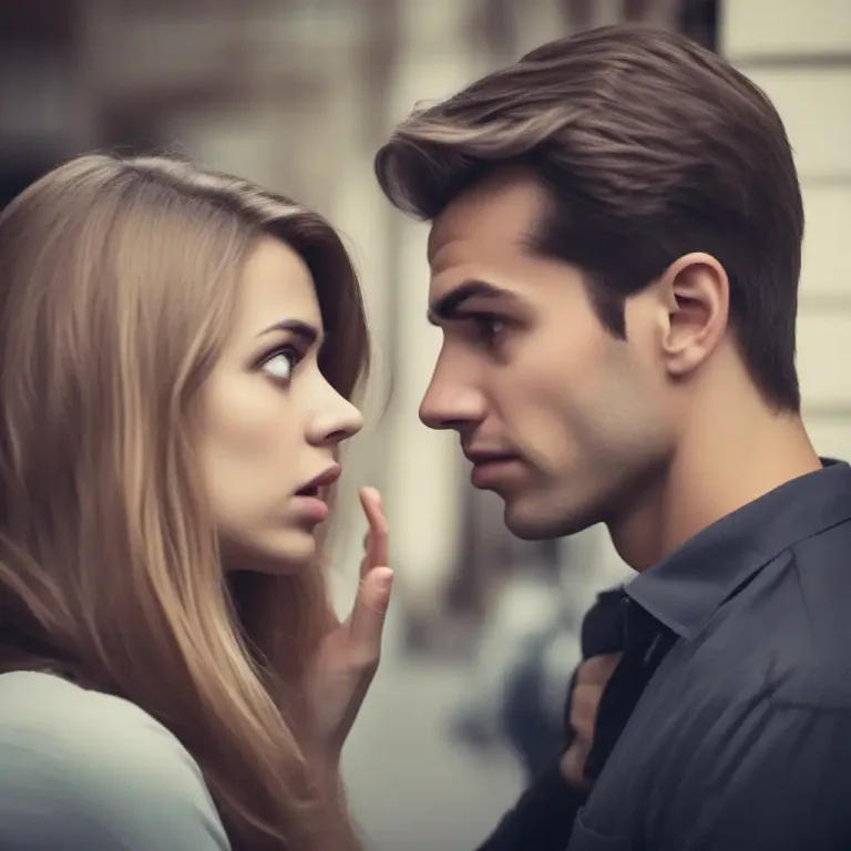 Visual representation of "lead on" - To trick or deceive someone, especially by making them believe you have feelings for them when you do not.