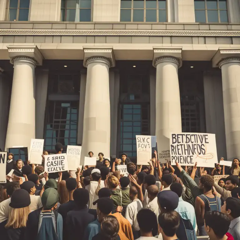 Visual representation of "over against something" - In opposition or resistance to something