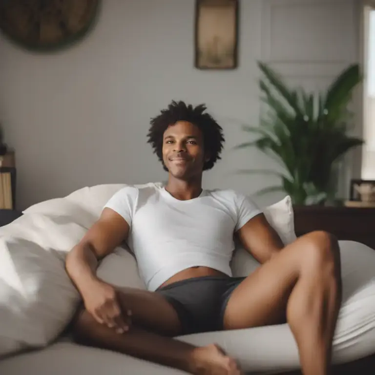 Visual representation of "pants" - Underwear covering the area between the waist and the tops of the legs.