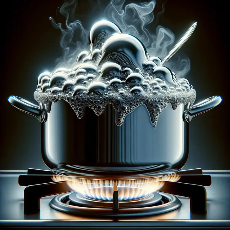 Visual representation of "boil over" - When feelings, typically negative, become too strong to control and it shows in your behavior.