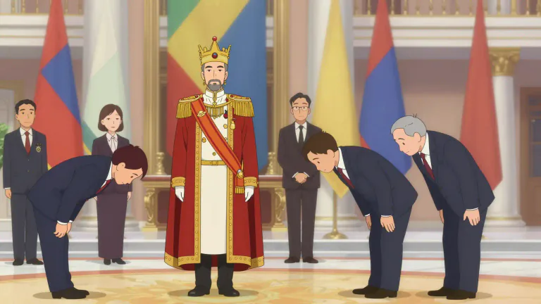 Visual representation of "dignitary" - A person who is important or of high rank within a specific area