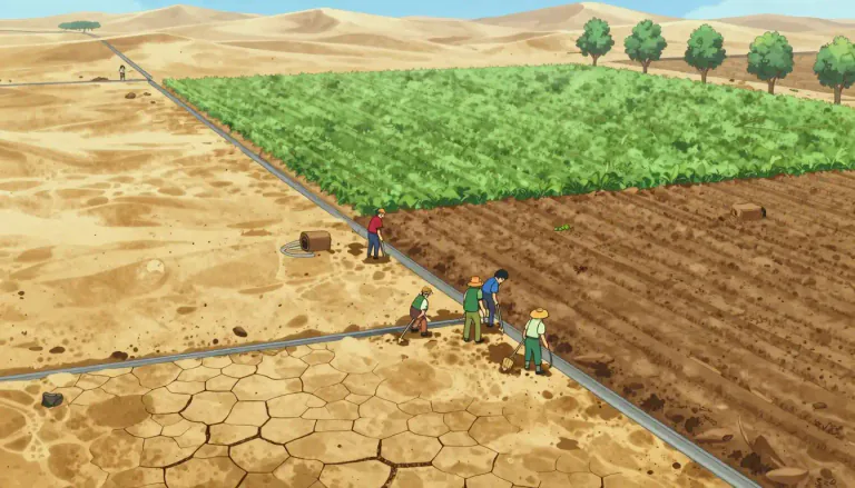 Visual representation of "reclamation" - The process of getting something useful from waste material or of returning a place or condition to a previous satisfactory state.