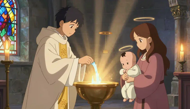 Visual representation of "sacrament" - A religious ceremony or ritual recognized by a particular church, especially in Christianity