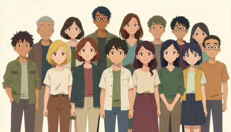 Visual representation of "everyone" - Each person