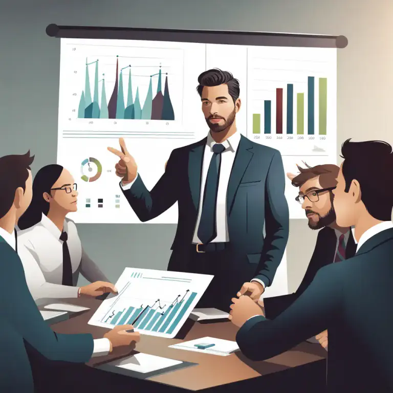 Visual representation of "businessman" - A man who is an expert in managing and organizing business activities