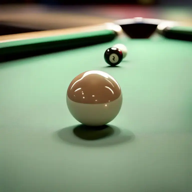 Visual representation of "cue" - A long tapered rod used to strike a ball in the games of pool, billiards, or snooker.
