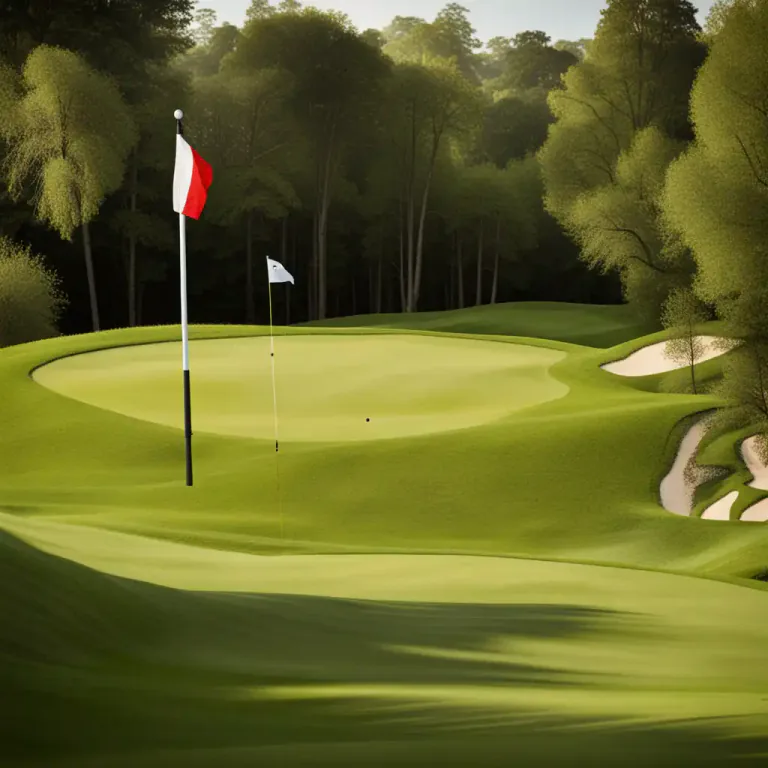 Visual representation of "flag" - A marker used in sports and certain games