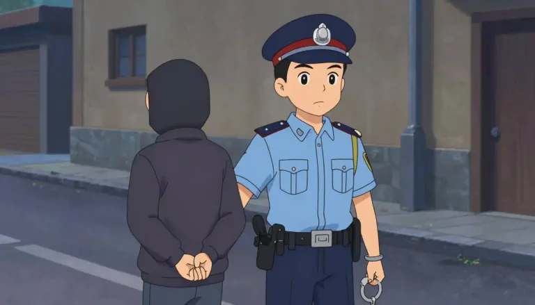 Visual representation of "constable" - A police officer of the lowest rank