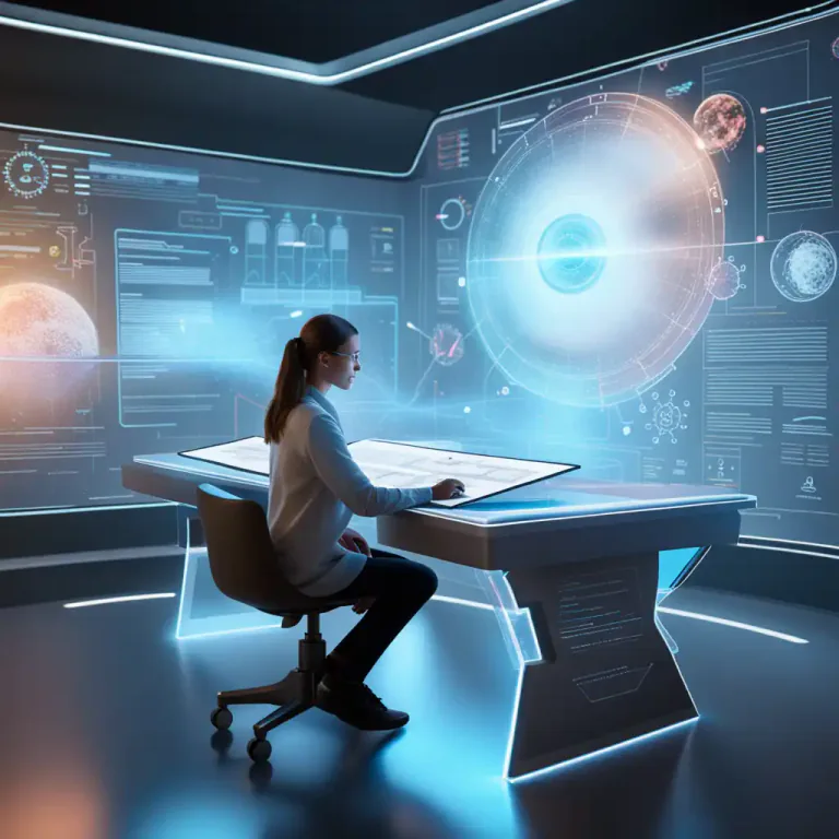 Visual representation of "futurist" - Relates to the conception of the future or the art and science of anticipating the future.