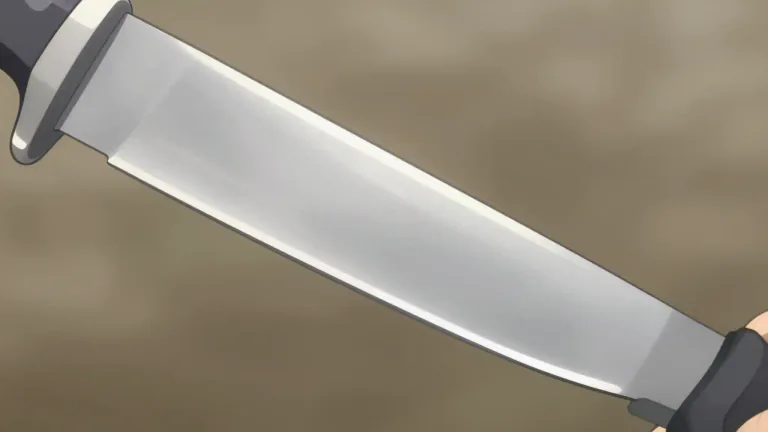 Visual representation of "blade" - The flat sharp part of a knife, razor, or tool