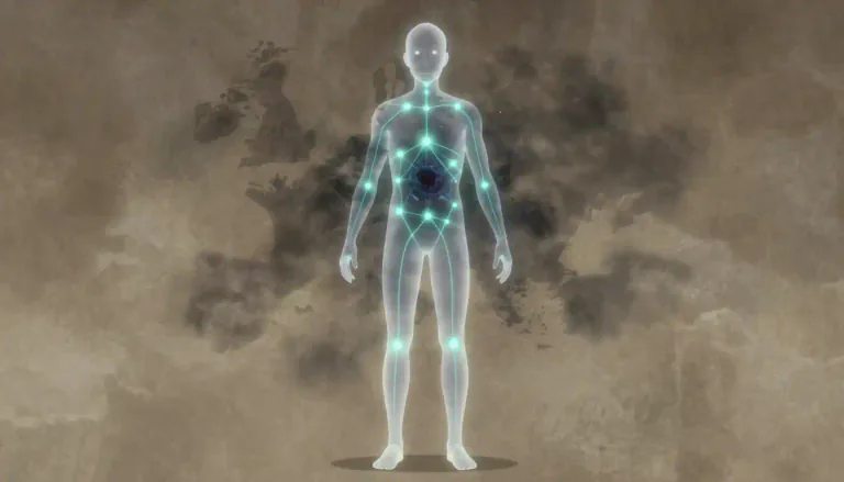 Visual representation of "systemically" - In a manner affecting an entire system