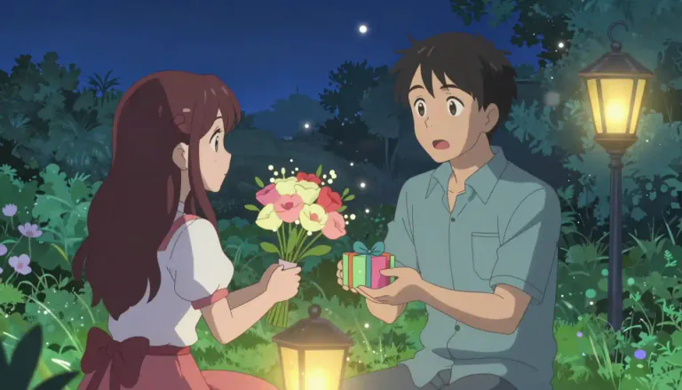 Visual representation of "woo" - To try to get someone to love you or support you, often for marriage or to get support for something