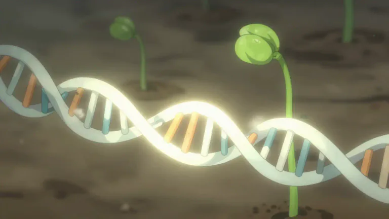 Visual representation of "dominance" - In genetics, it refers to a situation where the presence of one form of a gene hides the effect of another.