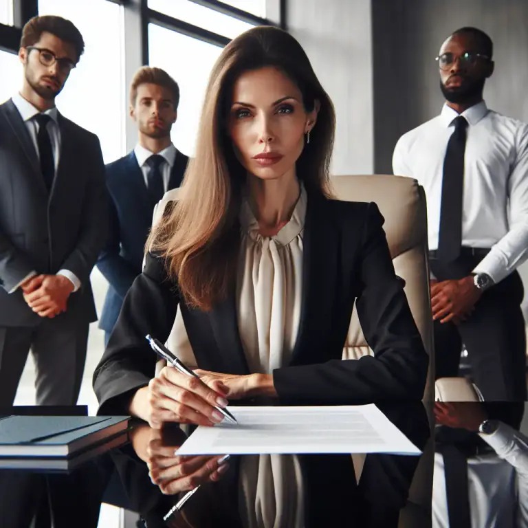 Visual representation of "lady" - Female bosses or superiors are sometimes referred to as 'the lady'