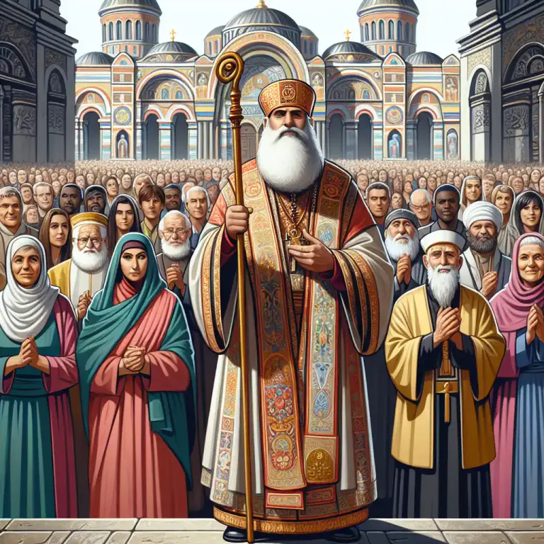 Visual representation of "papacy" - The system of ecclesiastical government in which the pope is recognized as the supreme head