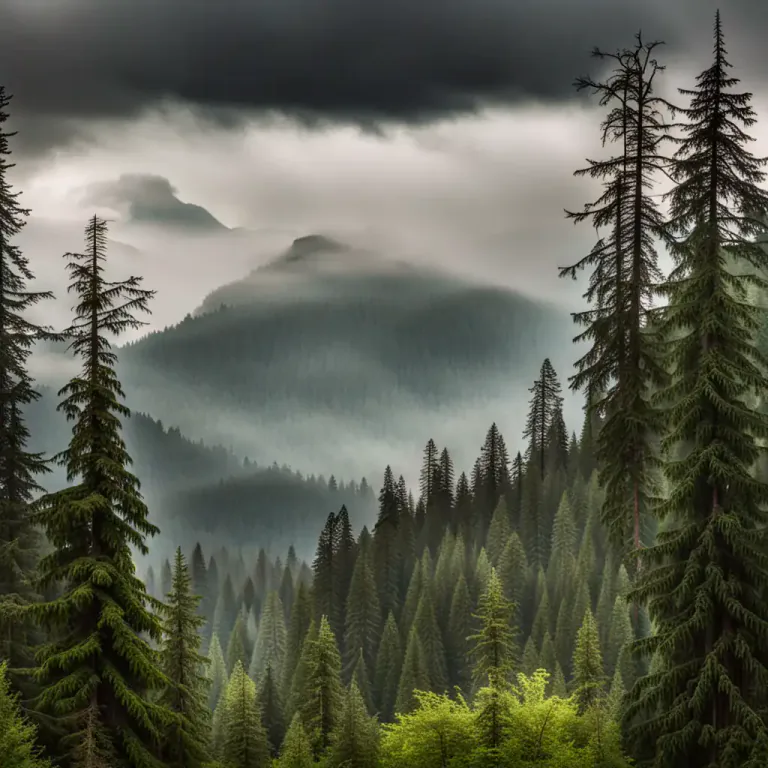 Visual representation of "rainy" - Marked by or abounding with rain