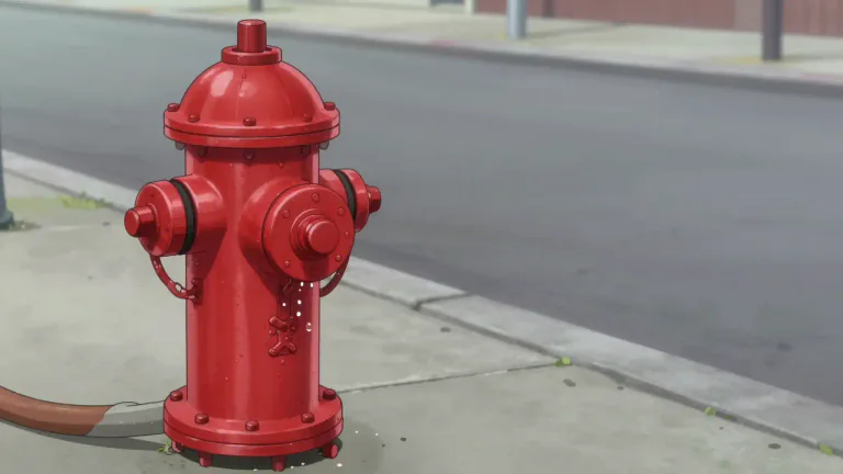 Visual representation of "hydrant" - A pipe in the street or other public place with a nozzle by which a hose may be attached to a water main.