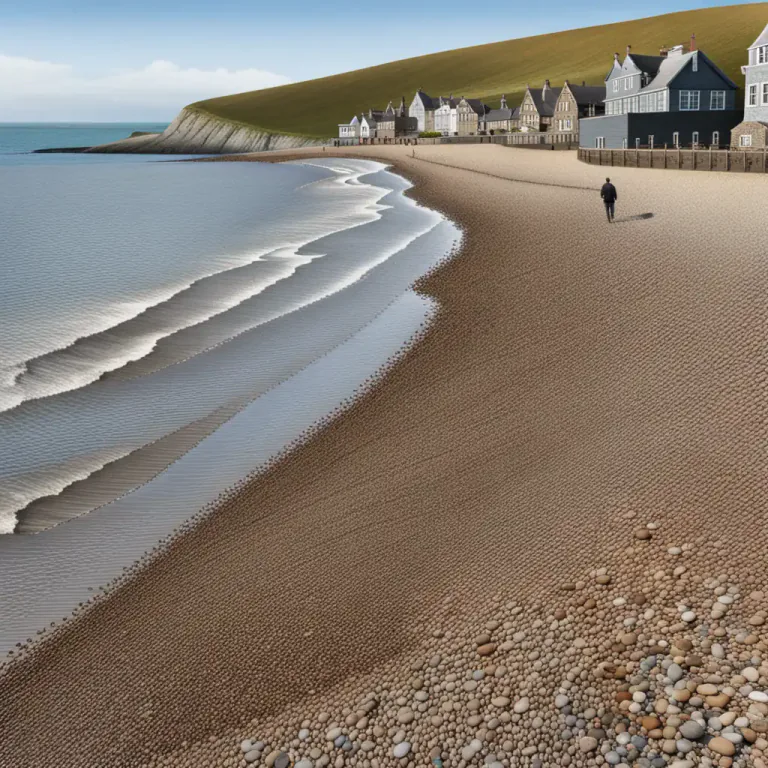 Visual representation of "shingle" - Small, water-worn, pebbly stones
