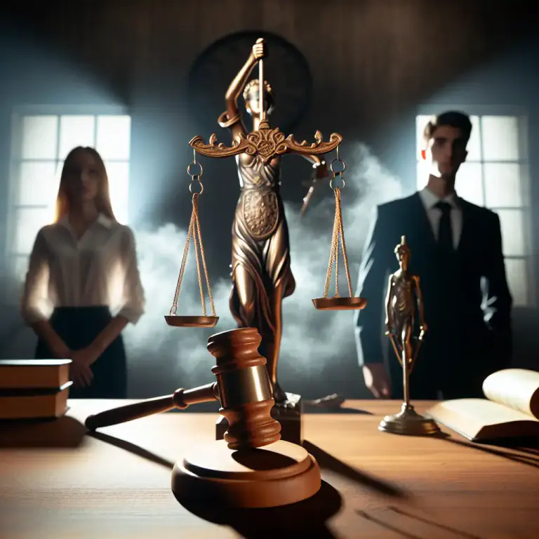 Visual representation of "decide" - to settle a dispute or question