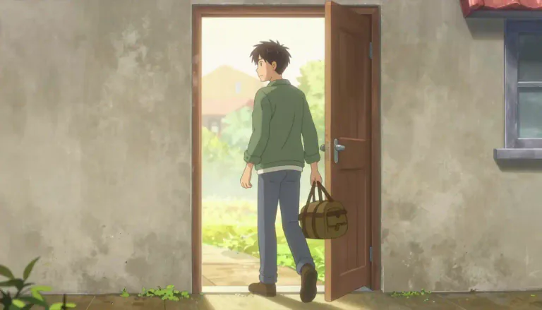 Visual representation of "leave" - To go away from a place or person