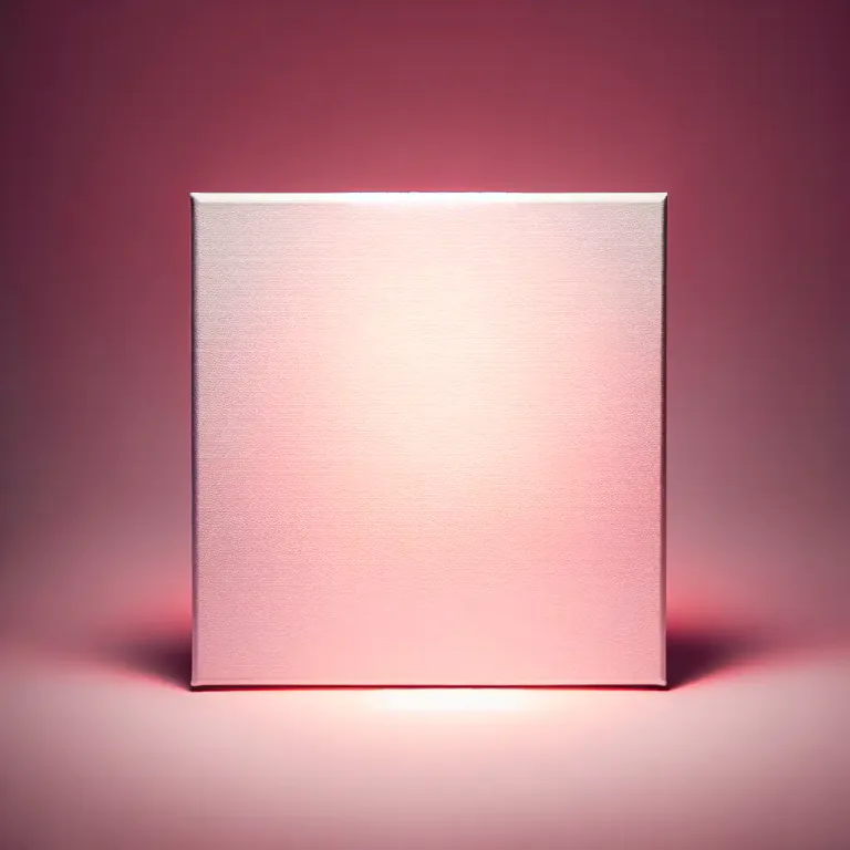Visual representation of "overtone" - A color quality, the presence of one color seen within another, as when a colored light is shone on a white surface.
