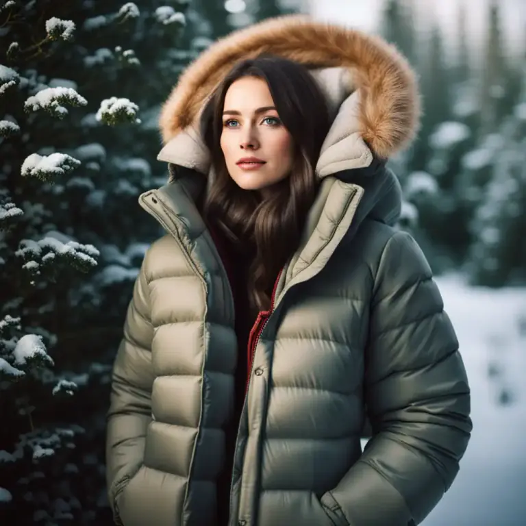 Visual representation of "puffy" - A term used to describe a specific type of clothing that is padded with material to make it look big and bulky