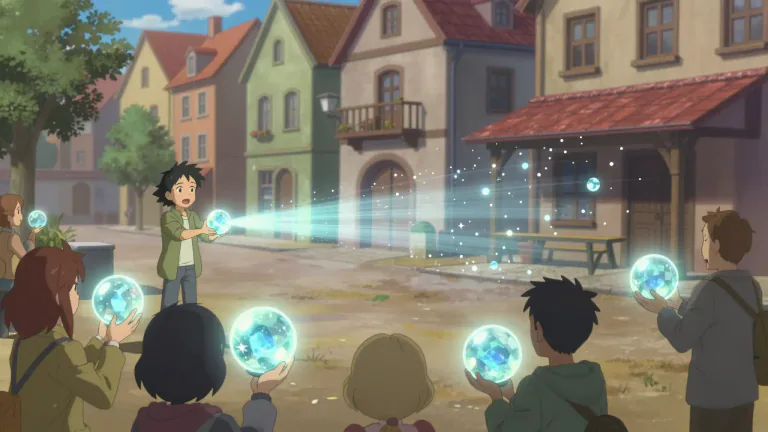 Visual representation of "transmission" - The action of sending or spreading from one place or person to another