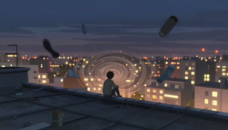 Visual representation of "nihilistic" - Believing that life has no meaning or purpose