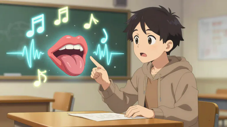 Visual representation of "phonic" - Related to or using the sounds of speech or phonetics