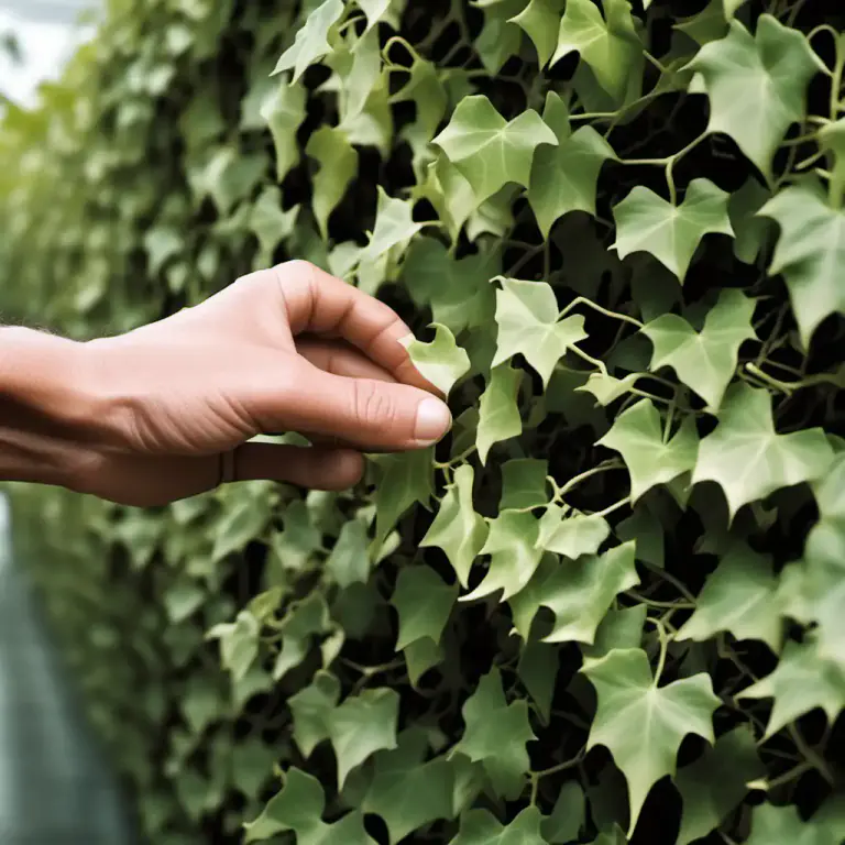 Visual representation of "pinch out" - To remove the tops of plants to help them grow better