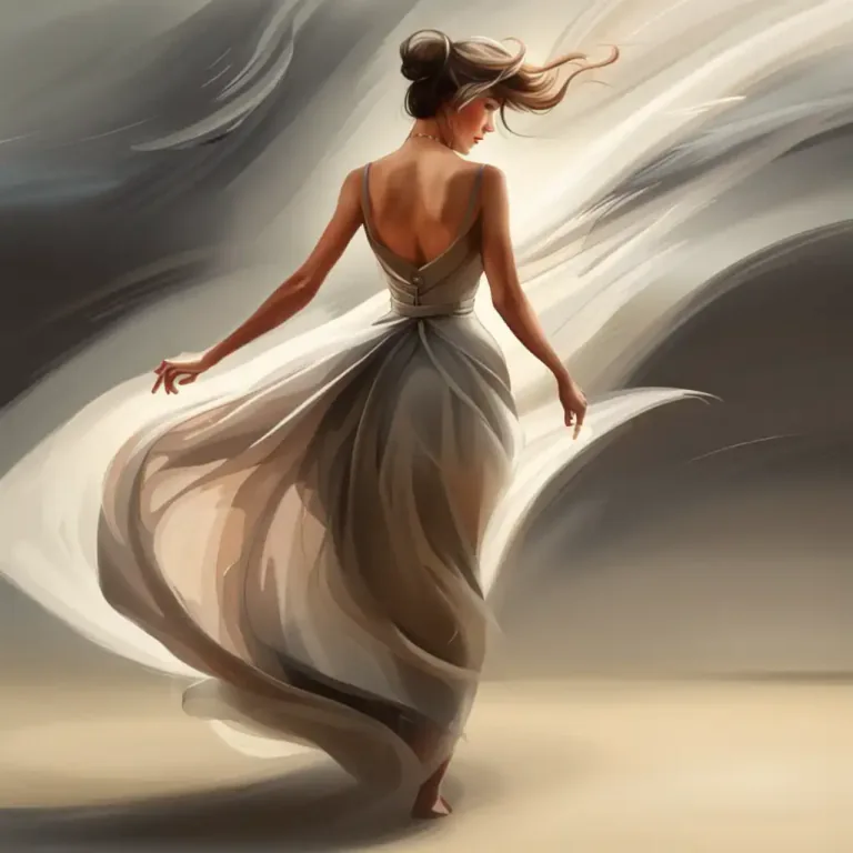 Visual representation of "swish" - A swift Swooshing movement or sound