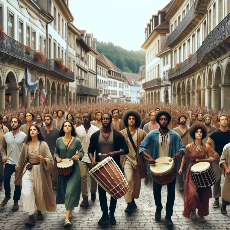 Visual representation of "drumbeat" - A guiding factor or driving force.