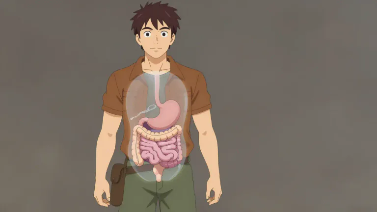 Visual representation of "ventral" - Pertaining to the belly or front side of a body.