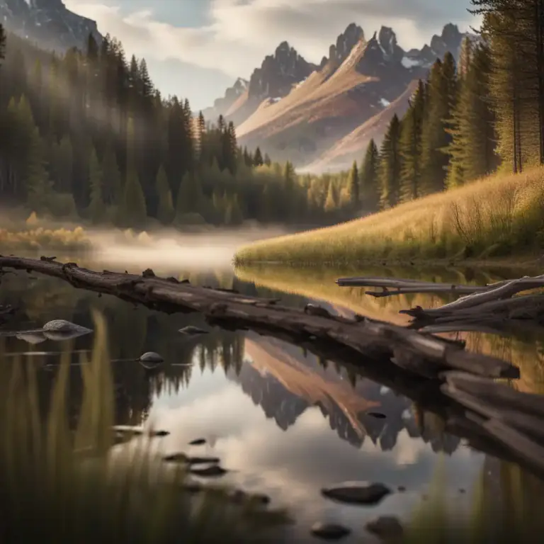 Visual representation of "horizontal" - In photography and film, it's when images or scenes are captured in a wide, side to side format.