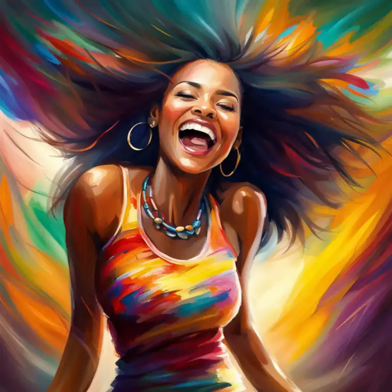 Visual representation of "a ball of fire" - A person full of energy and enthusiasm