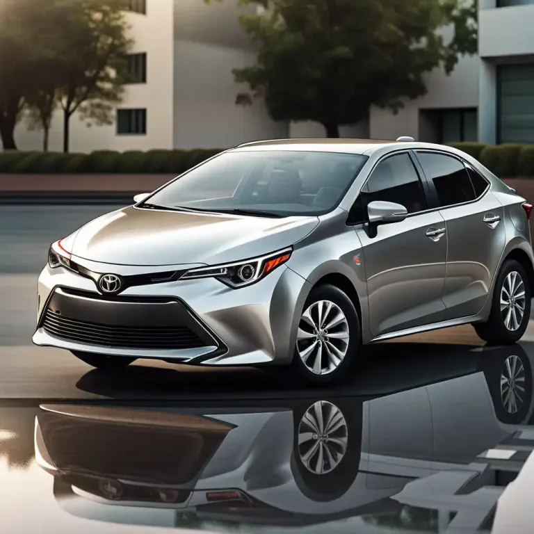 Visual representation of "corolla" - A model of car produced by Toyota