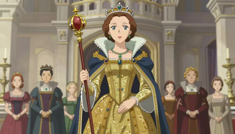 Visual representation of "marchioness" - The wife or widow of a marquis or a woman holding a rank equivalent to marquis in her own right.
