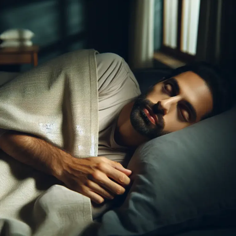 Visual representation of "sleep" - To rest in a state of natural unconsciousness.