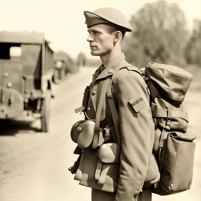 Visual representation of "knapsack" - A bag used by soldiers to carry personal items