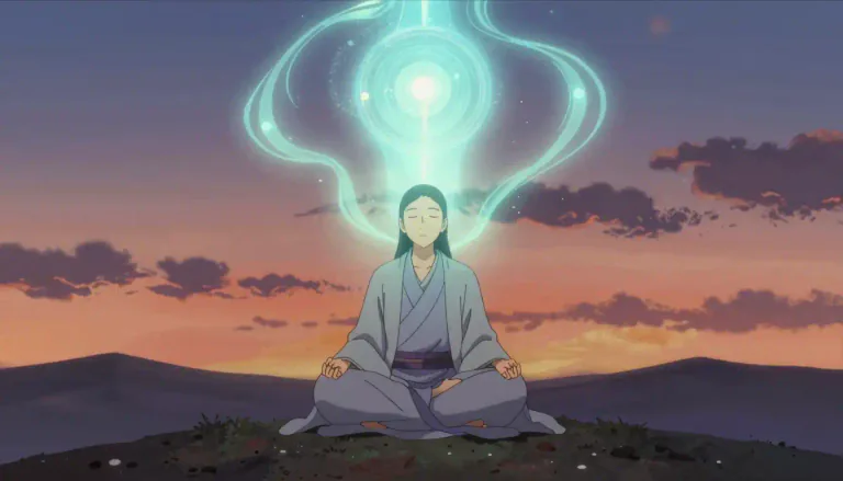 Visual representation of "mysticism" - The belief that it is possible to directly know God or other spiritual truth through deep thought or by having special experiences outside of the normal human experience.