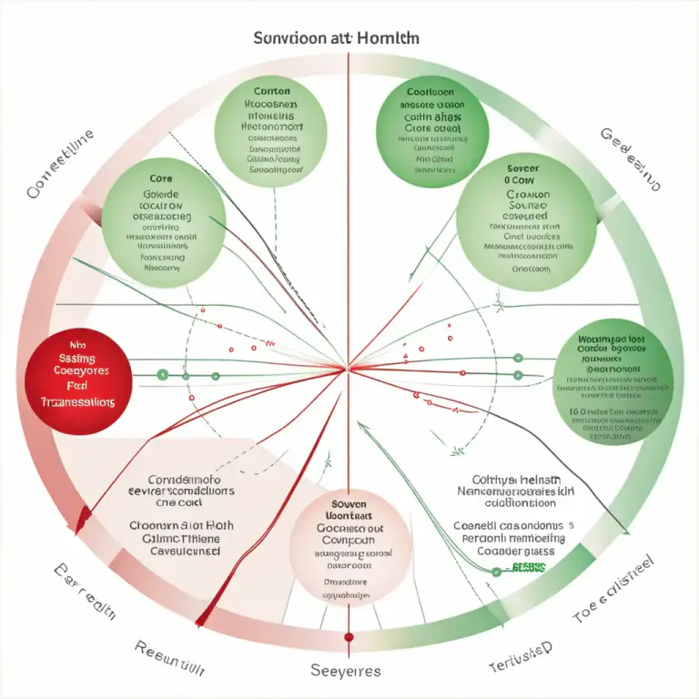 Visual representation of "continuum" - A range of things that blend into each other so that it is difficult to say where one ends and the next begins.