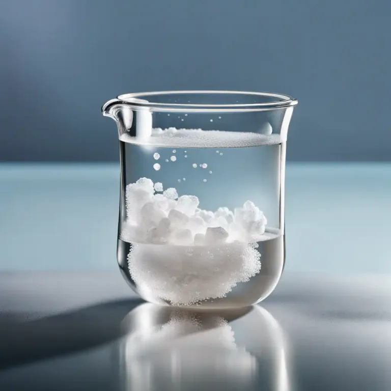 Visual representation of "solution" - Liquid resulting from dissolving a substance